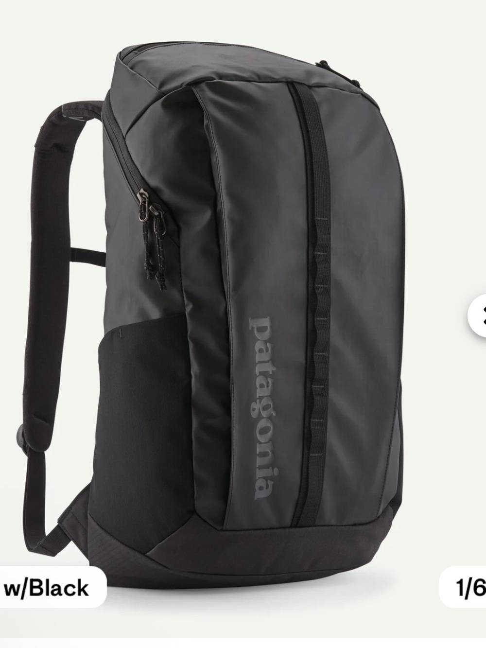 New NWT Patagonia 25 L Black Hole Backpack $155